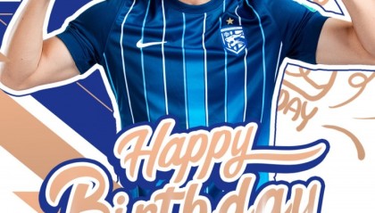 乐鱼网址-今天是近日回归加盟三镇队的贺惯的生日，祝他生日快乐！